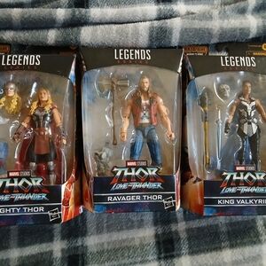 Marvel Legends Thor Action Figure Trio